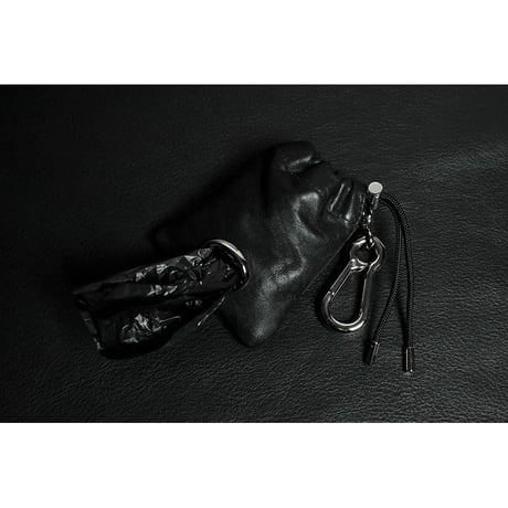 Leather Drawstring Etiquette Vinyl Pouch