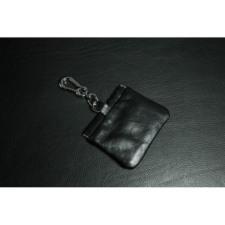 Leather Spring clasp Treats Pouch
