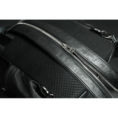 Leather Walking Supplies Storage 3Way Backpack