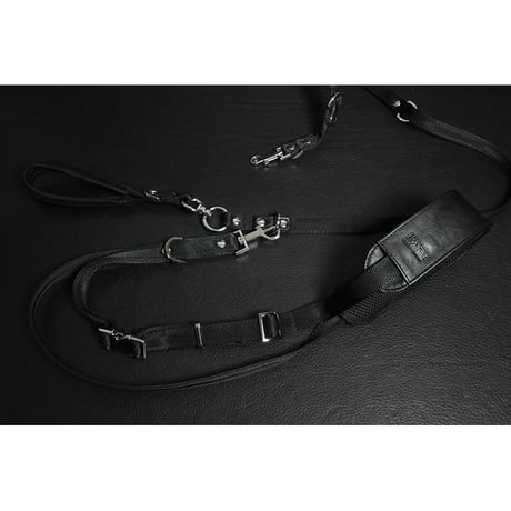 21mm Sheet Woven Nylon Shoulder Strap with Shoulder Pad ( Dog Leash Parts )