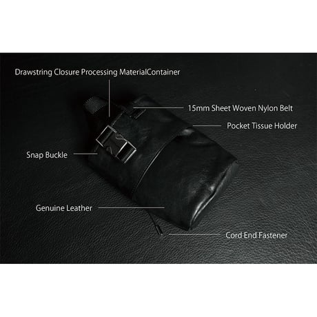 Leather All in One Storage Manners Pouch