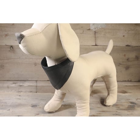 Genuine Leather Bandana Style Collar