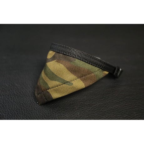 Camouflage Print CottonFabricr Bandana Style Collar