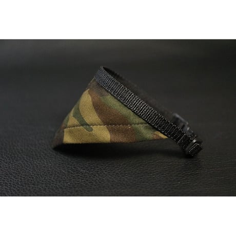 Camouflage Print CottonFabricr Bandana Style Collar