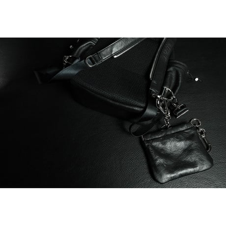 Leather Spring clasp Treats Pouch