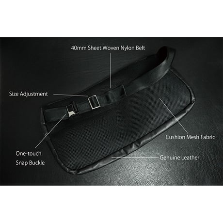 Leather Walking Supplies Storage Waist Bag