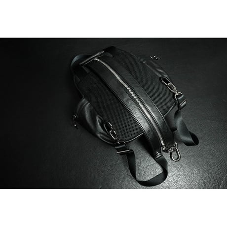 Leather Walking Supplies Storage 3Way Backpack
