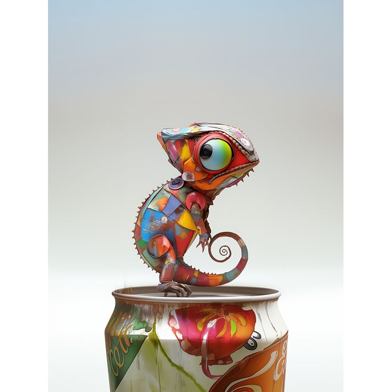 Open-end Max Weight T-shirt / Can Toys Chameleo