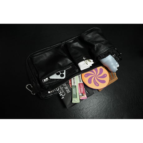 Leather Walking Supplies Storage Waist Bag