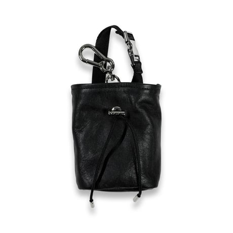 Leather Drawstring Treats Pouch