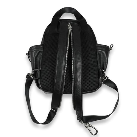 Leather Walking Supplies Storage 3Way Backpack