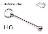スレイブリング　CBRノッカー　16G  インダストリアル　38mm
