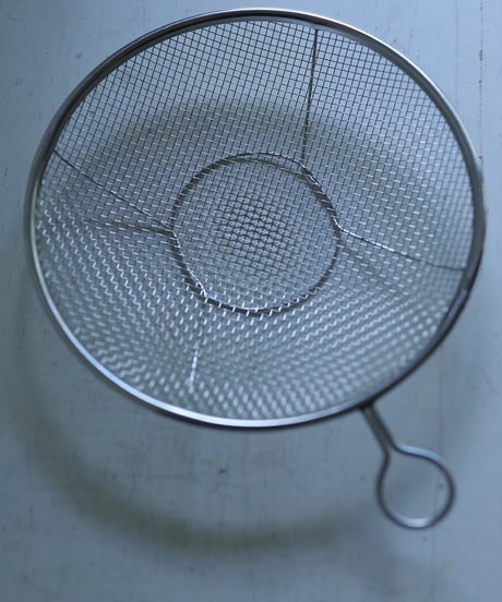 リング付盆ざる　24cm