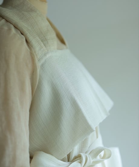 〔white〕るりいろ Apron / MAKI TEXTILE STUDIO