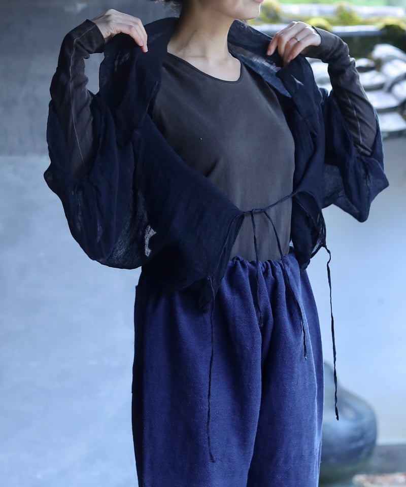 リネンガーゼ羽織 / INDUBITABLY | taishojiオンラインショップ