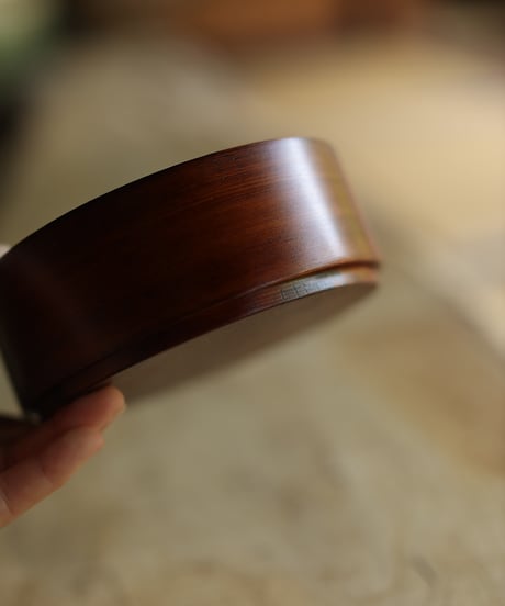 摺り漆 曲げわっぱ 弁当箱 七つ鉢 / 小坂屋漆器店