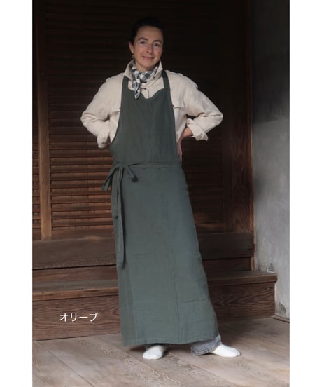 apron with top / FRANCK EBSTEIN × Isabelle Sipp