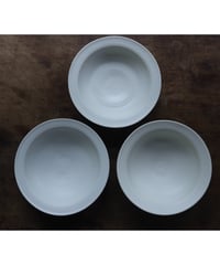 105_リム鉢　白