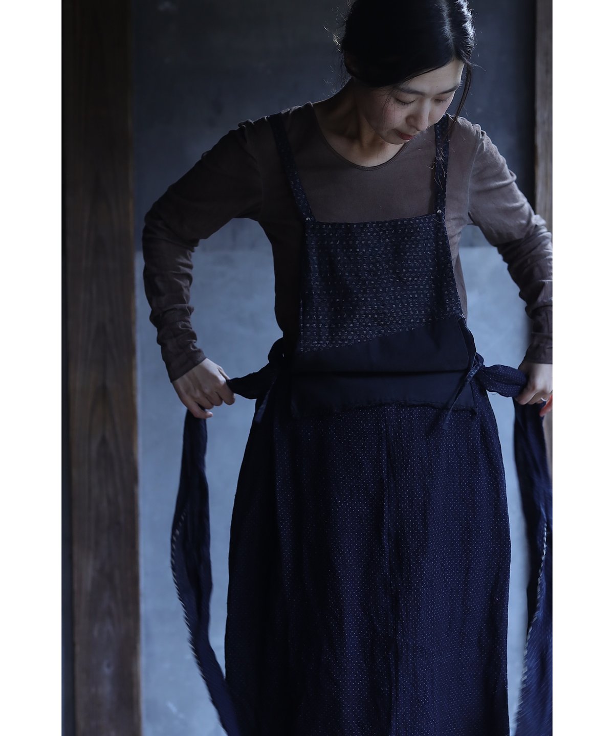 農婦エプロンドレス / INDUBITABLY | taishojiオンラインショップ