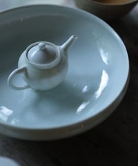 59.深鉢 特大 ブルー a／寒川義雄2025