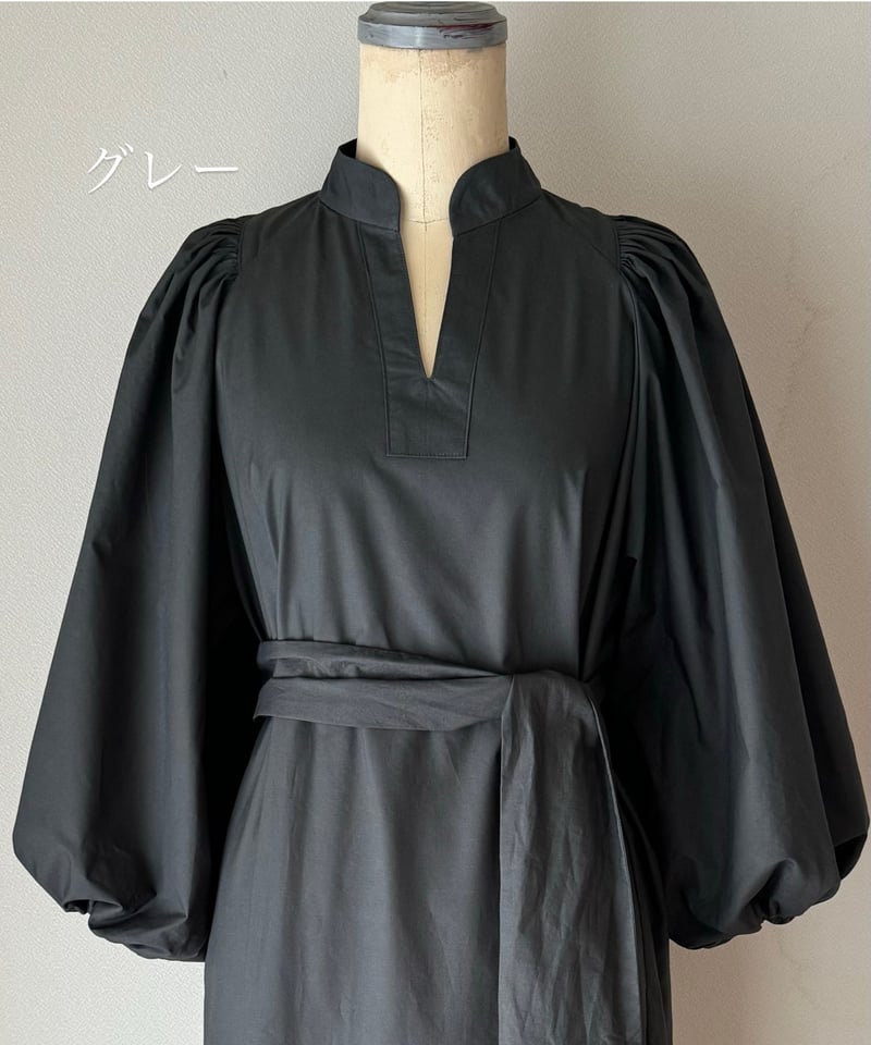 バルーンスリーブワンピース / MOUSSE | taishojiオンラインショップ  