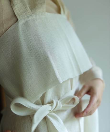 〔white〕るりいろ Apron / MAKI TEXTILE STUDIO