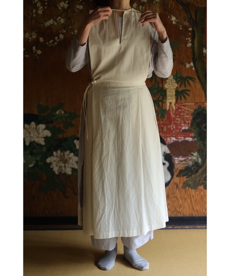 Apron dress / コットン / DōI