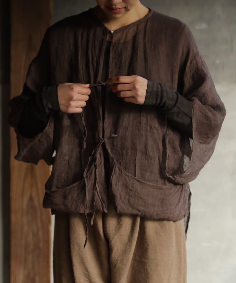 【ssssskさま専用】INDUBITABLY リネン羽織 リネンガーゼ羽織 / INDUBITABLY | taishojiオンラインショップ