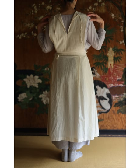 Apron dress / コットン / DōI