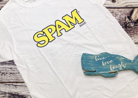 スパムグッズ　Tシャツ SPAMロゴ
