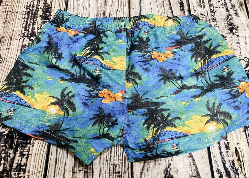 男子水着 青と黄 ショートパンツ 楽天市場】【在庫処分!】 水着