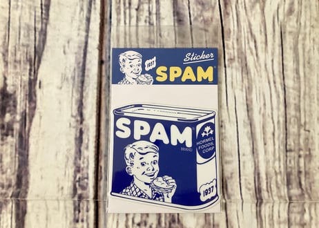 防水ステッカー SPAMシリーズ　6種類