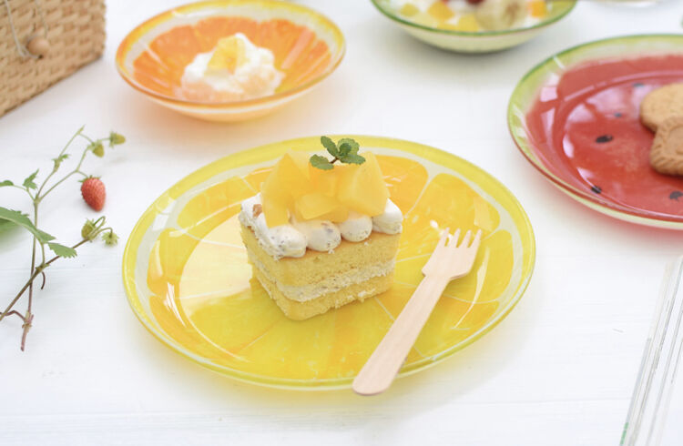 ガラスプレート フルーツ お皿 | Aloha⚓︎Uncle