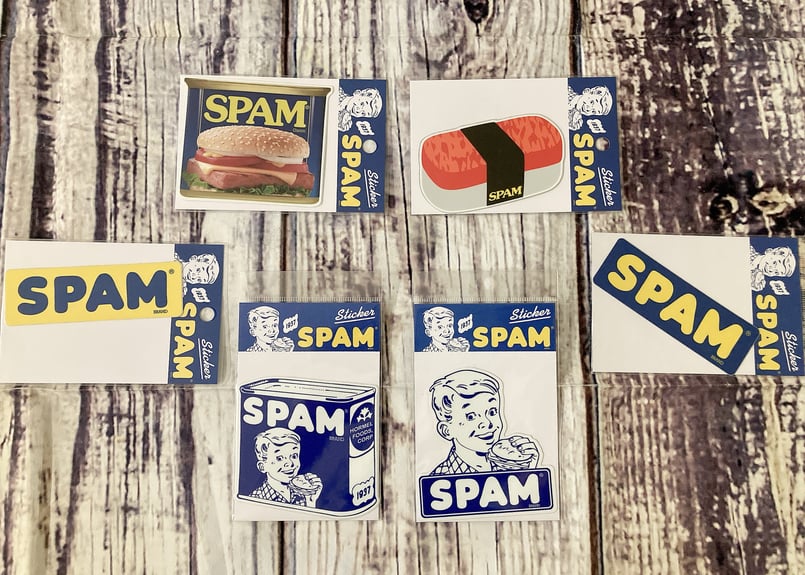 防水ステッカー SPAMシリーズ 6種類 | Aloha⚓︎Uncle