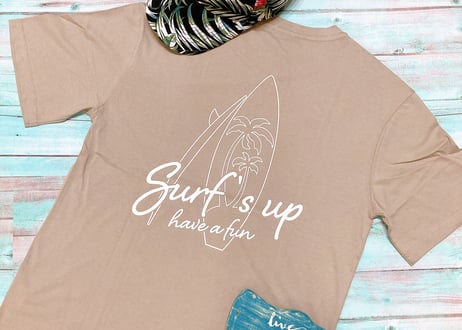ユニセックス　ハワイアンロゴTシャツ