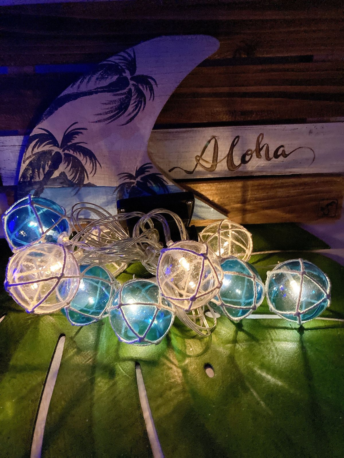 浮き玉 ソーラーLEDライト 10球 | Aloha⚓︎Uncle