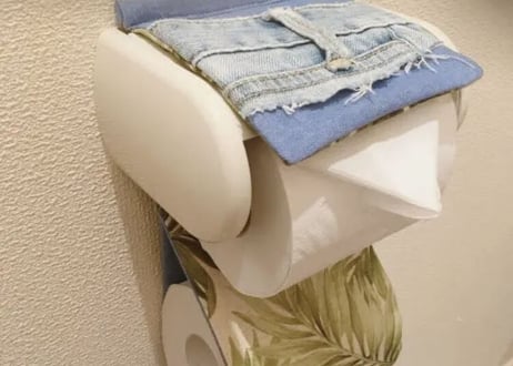 ハンドメイド　トイレットペーパーカバー