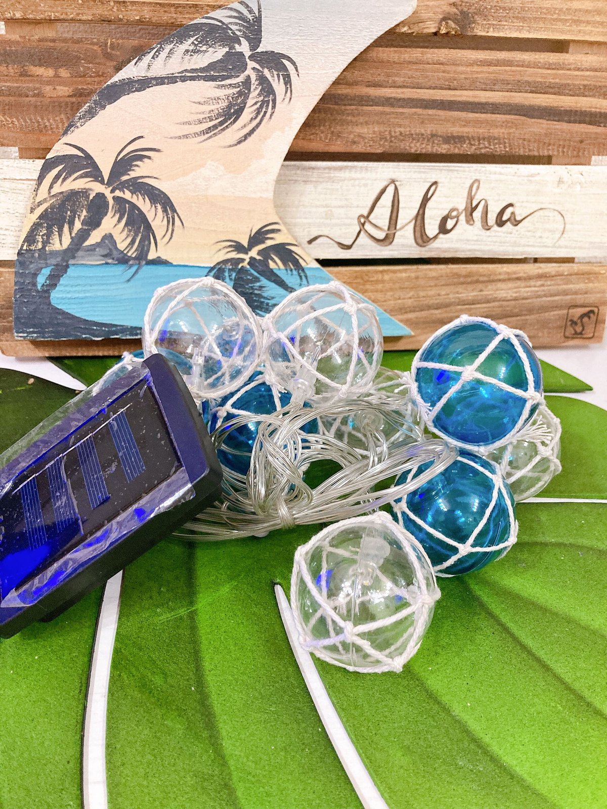 浮き玉 ソーラーLEDライト 10球 | Aloha⚓︎Uncle