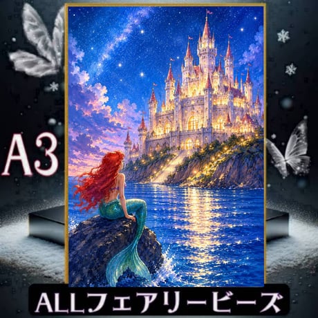 ✨遂に登場！『全色！フェアリーダストビーズ』（A3サイズ）fairydus310ダイヤモンドアート