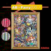 NEW！！【フルオーロラ】A2サイズ（AB464）ダイヤモンドアート