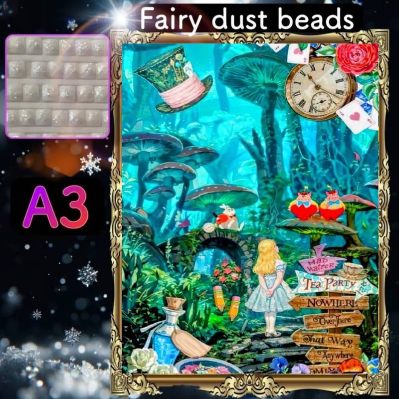 NEW！『フェアリーダストビーズ』（A3サイズ）fairydustZG-397