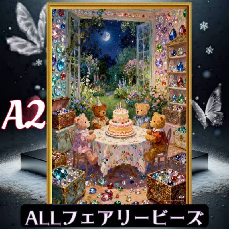 ✨A2『全色！フェアリーダストビーズ』fairydustcc46 | ダイヤモンド