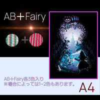 AB＋fairy入り！abfairy10（A4サイズ）四角ビーズ　ダイヤモンドアート