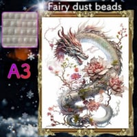 フェアリーダストビーズ3色入り』（A4サイズ）ダイヤモンド