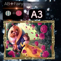AB＋fairy入り！（A3サイズ）AB＋faiy534ダイヤモンドアート