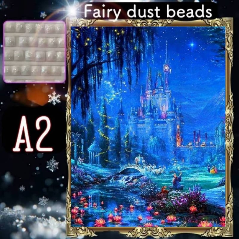 NEW！『フェアリーダストビーズ』（A2サイズ）fairydustZG-463