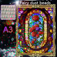【フェアリーダストビーズ入り】川原　ダイヤモンドアート　オーダーメイド NEW☆フェアリーダストbeads単品売り（約5g） | ダイヤモンド