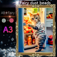AB＋fairy入り！（A3サイズ）AB＋faiy74ダイヤモンドアート