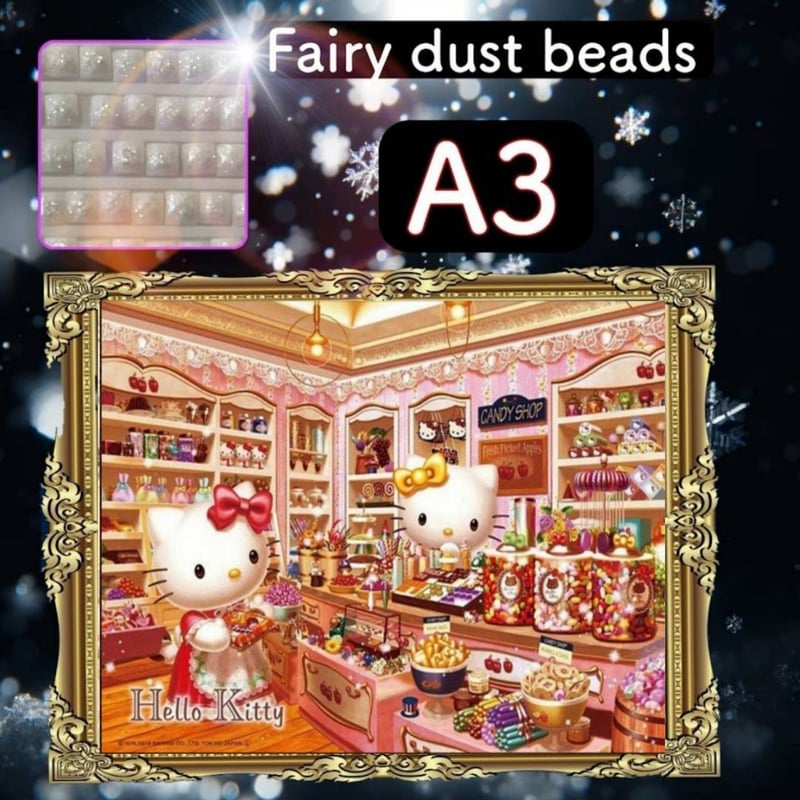 NEW！『フェアリーダストビーズ』（A3サイズ）fairydustZG-55