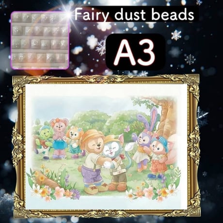 fairy入り！（A3サイズ）faiy658ダイヤモンドアート